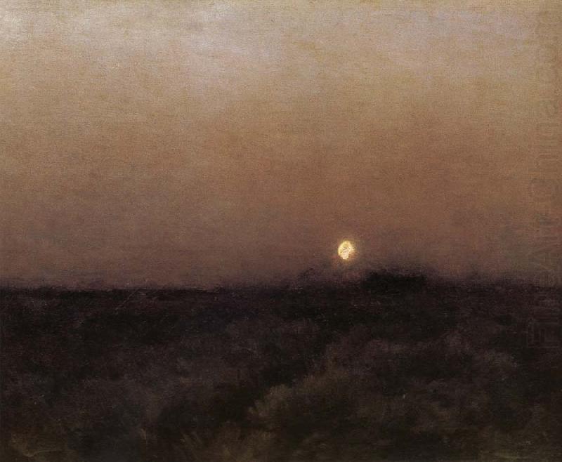 Lever de lune, Cazin Jean-Charles